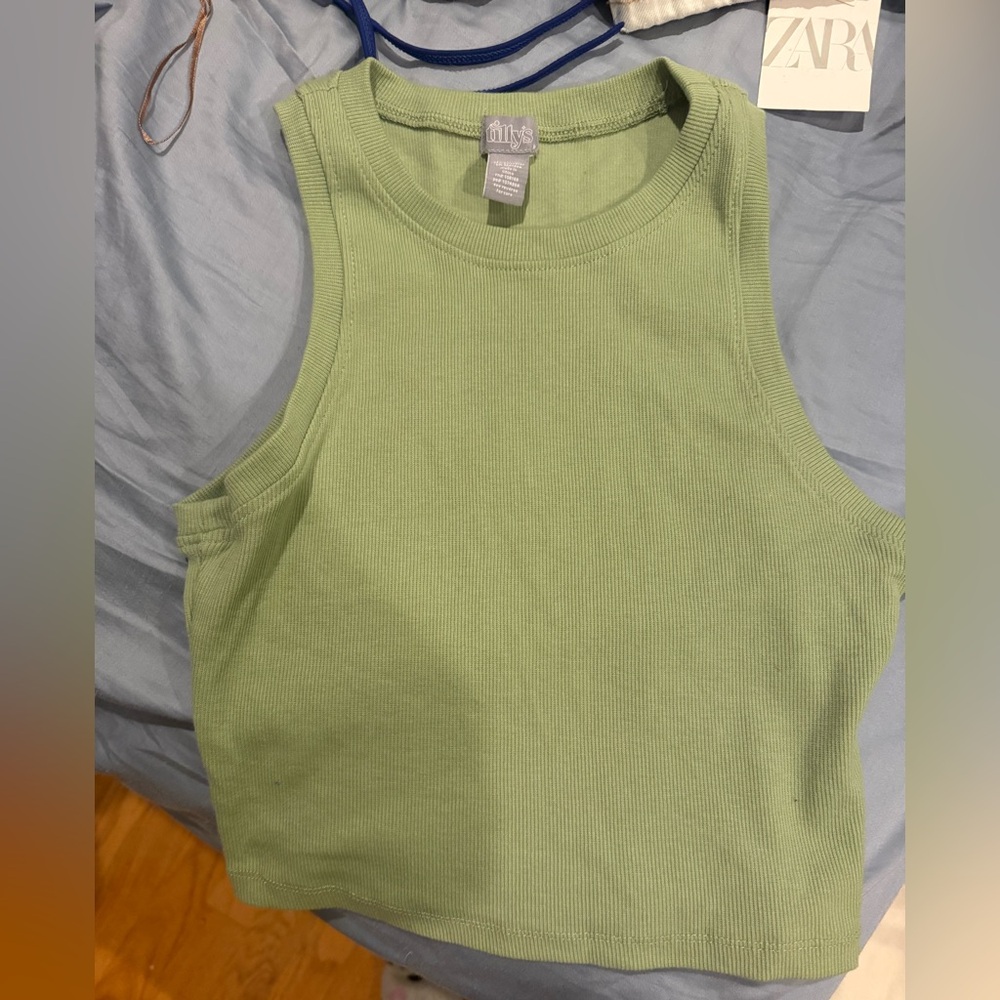 Tilly's Green Tank Top